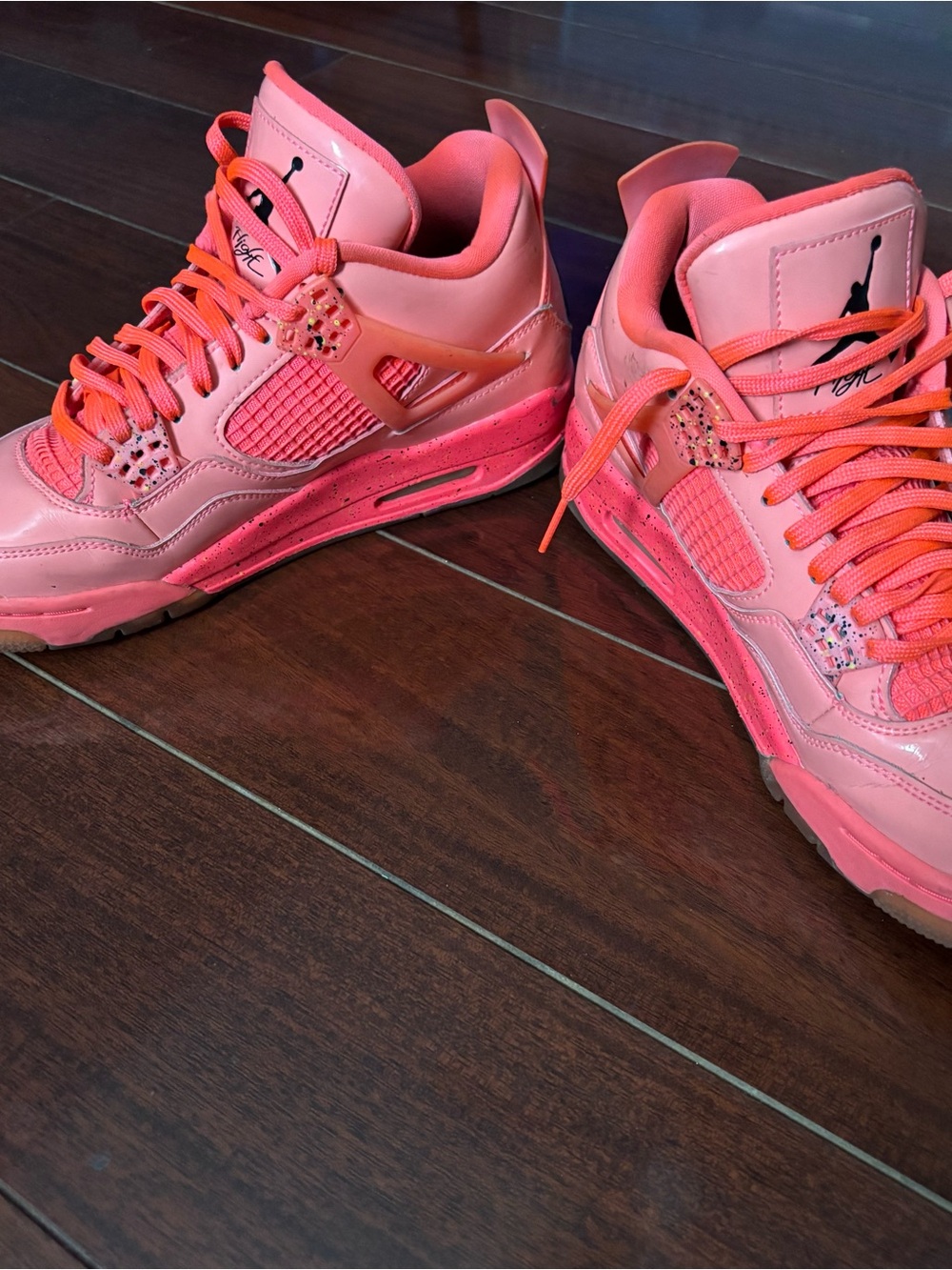 Nike Women’s Coral Pink Basketball Sneakers